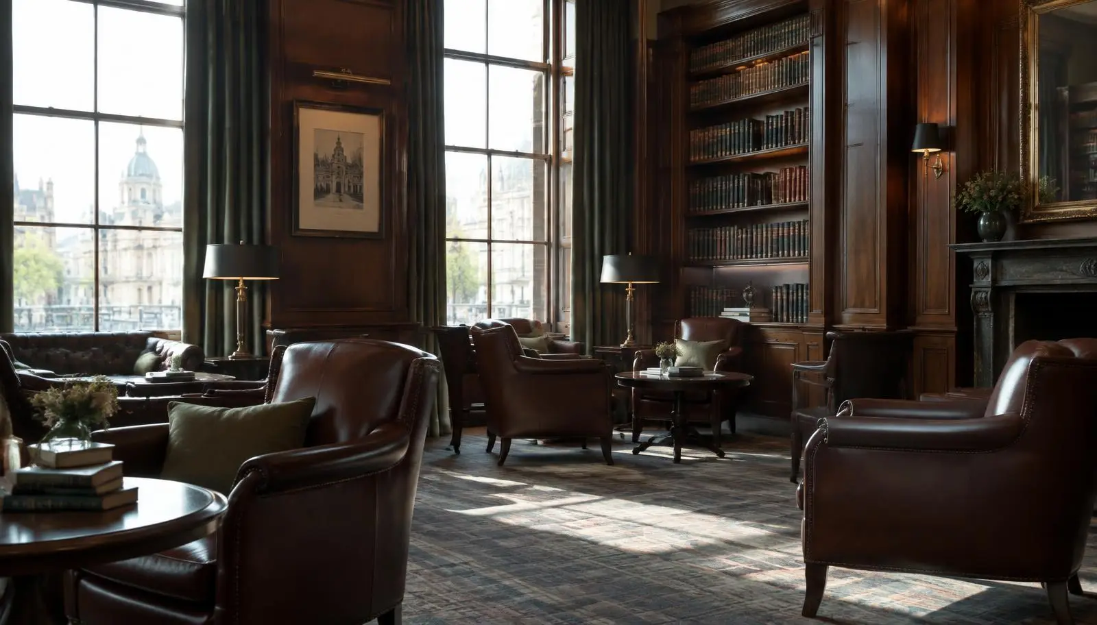 Private members' library in London